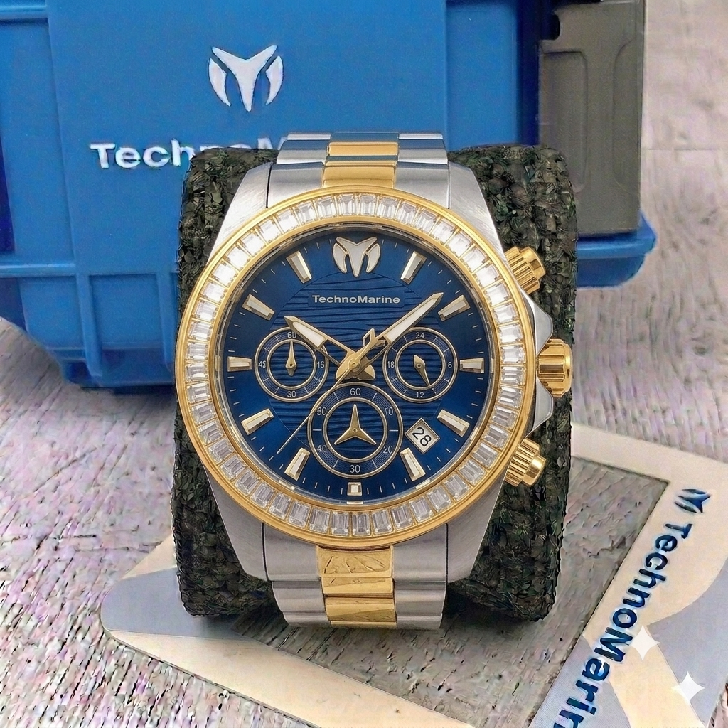 Reloj TechnoMarine Manta para hombre - 42mm Bicolor(TM-222003)