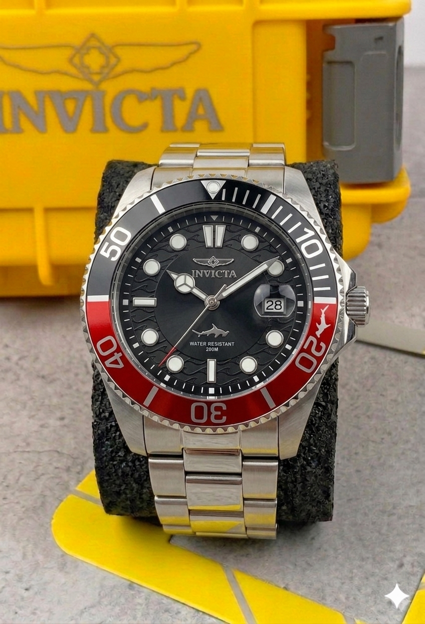 Reloj Invicta Pro Diver para hombre - 43mm. Plateado (50829)