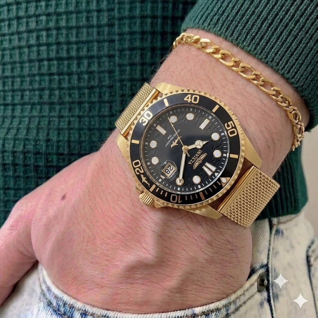 Reloj Invicta Pro Diver para hombre - 43mm. Dorado (47178)