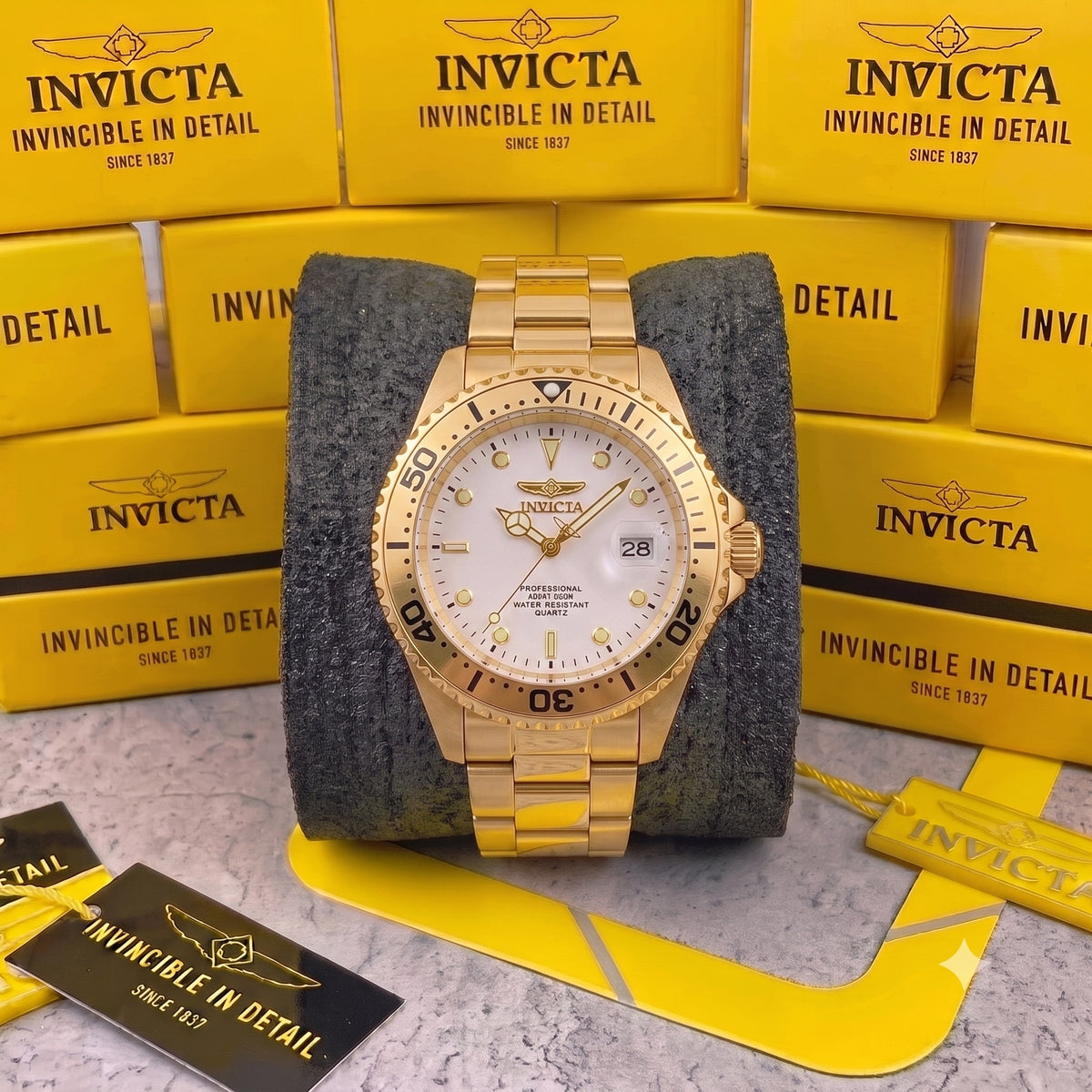 Reloj Invicta Pro Diver para Mujer - 37.5 mm, Dorado (8938OB)