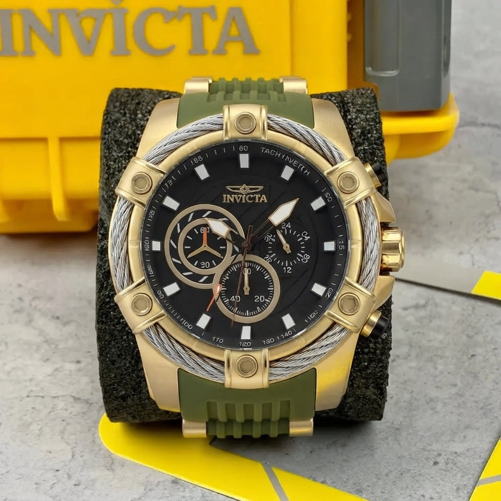 Reloj Invicta Bolt para hombre -52 mm - Verde (48385)