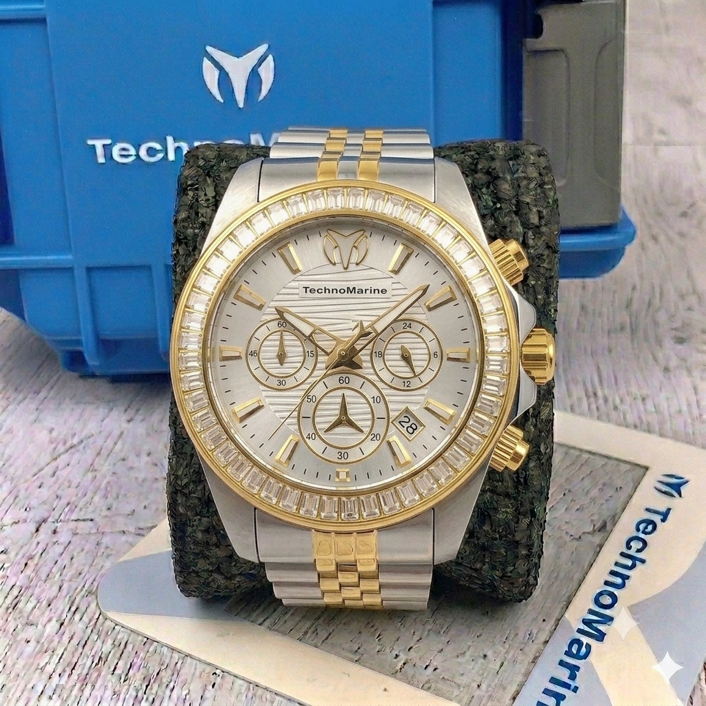 Reloj TechnoMarine Manta para hombre - 42mm Bicolor(TM-222018)