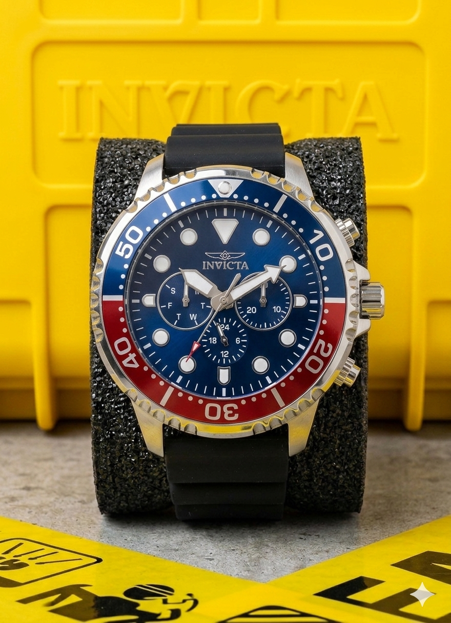 Reloj Invicta Pro Diver para hombre - 48 mm, Negro.Azul (47231)