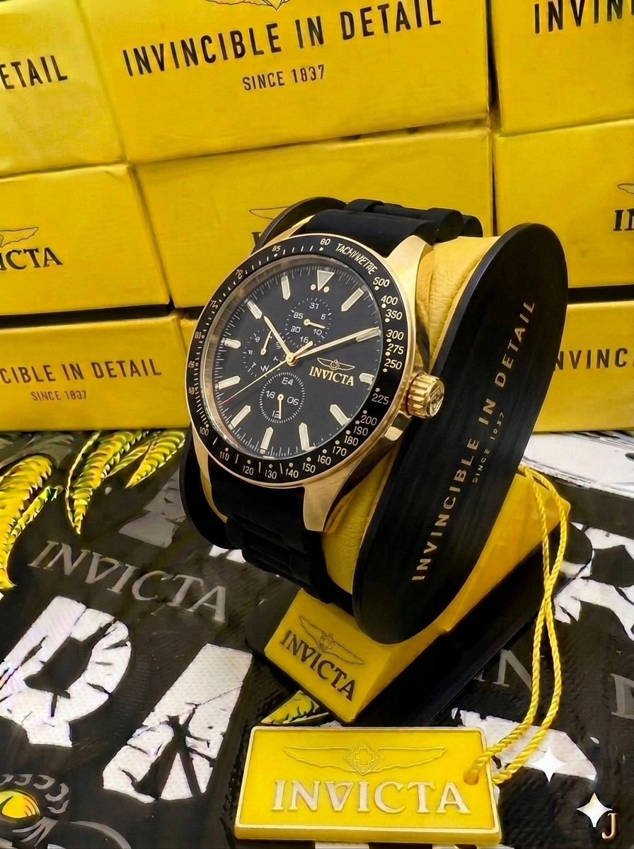 Reloj Invicta Aviator para hombre - 45mm, Negro (38404)