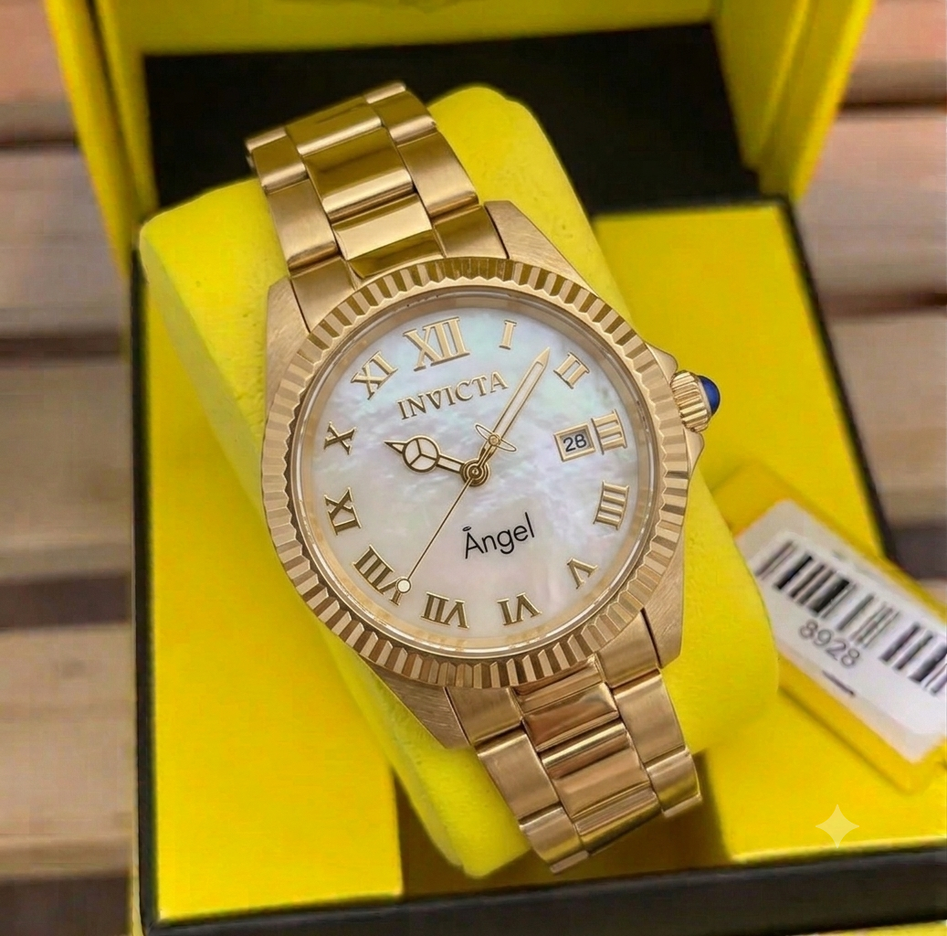Reloj Invicta Ángel para Mujer - 38 mm, Oro Rosa (36059)