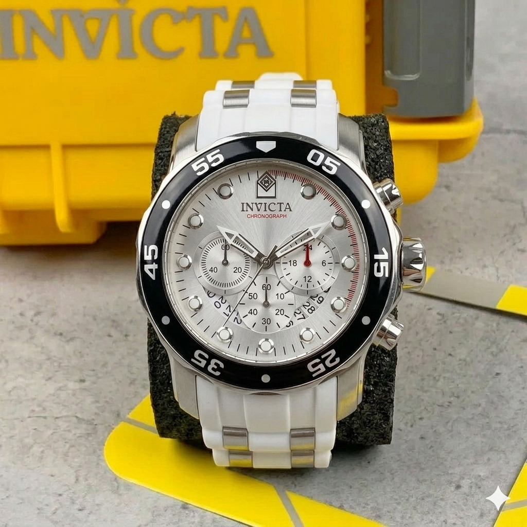 Reloj Invicta Pro Diver para hombre - 48 mm, Blanco (20290)