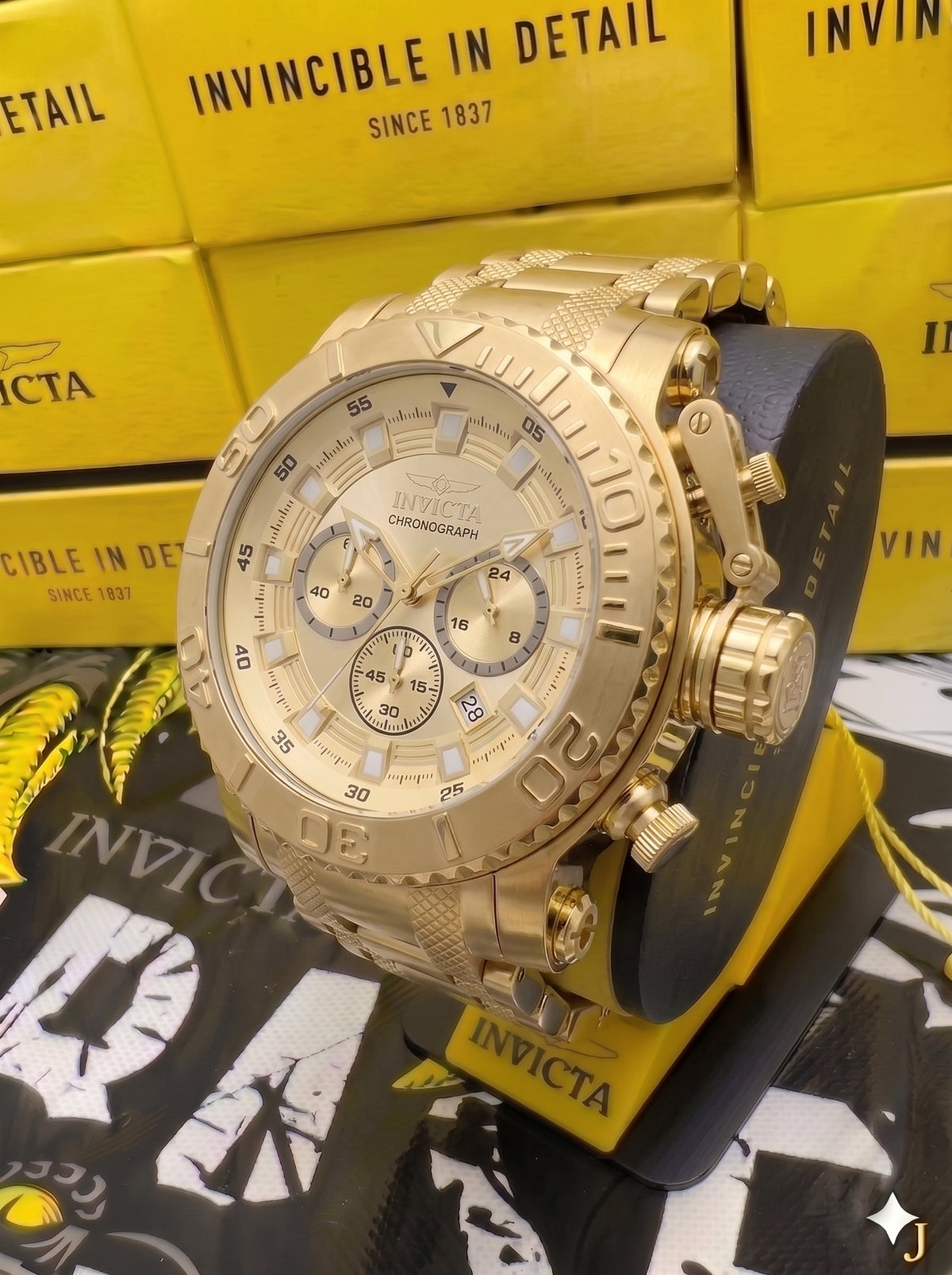 Reloj Invicta Coalition Force  52mm - Negro (50115)