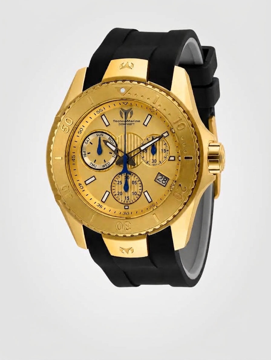 Reloj TechnoMarine UF6 para hombre - 48mm, Negro (TM-617001)