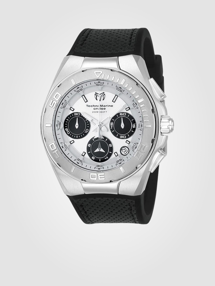 Reloj TechnoMarine Cruise Steel - 45mm, Black (TM-115345)