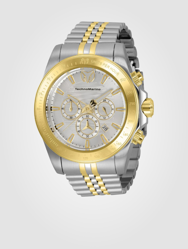 Reloj TechnoMarine Manta para hombre - 47 mm, acero (TM-220143)