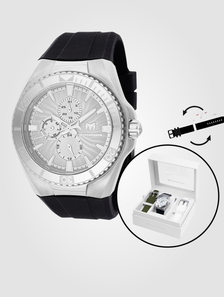 Reloj Technomarine cruise TM-124016 con 3 correas intercambiables