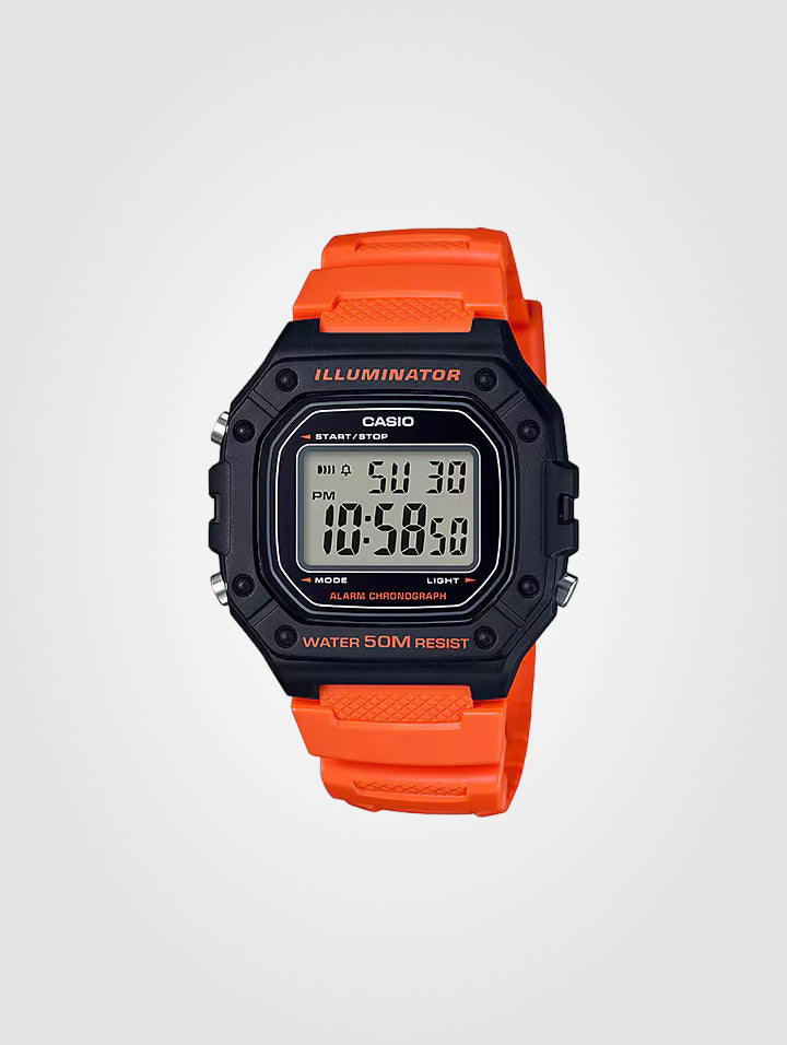 Reloj Casio W 218H 4B2V Unisex