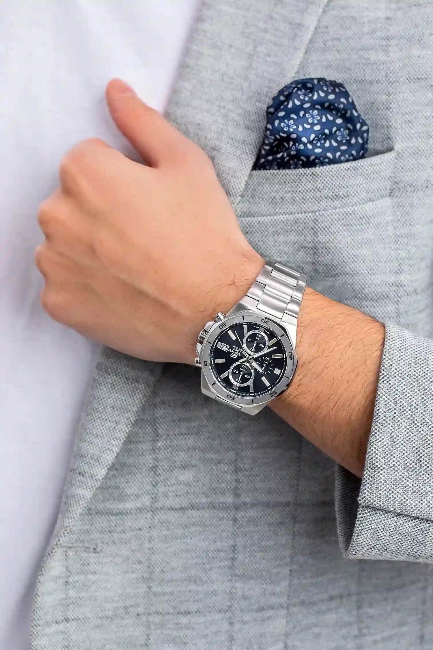 Reloj Casio Edifice, EFV-640D-1AVUDF