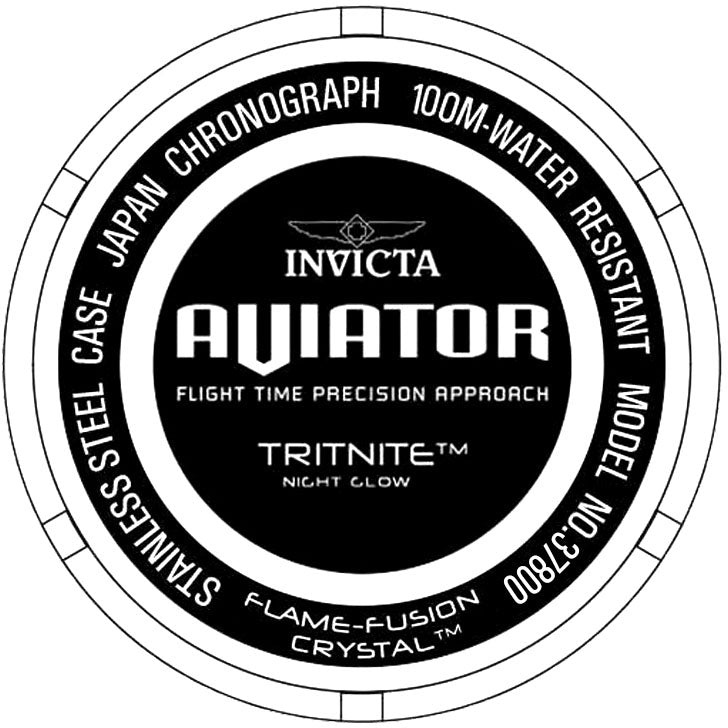 Reloj Invicta Aviator - 48mm, Referencia(37800)