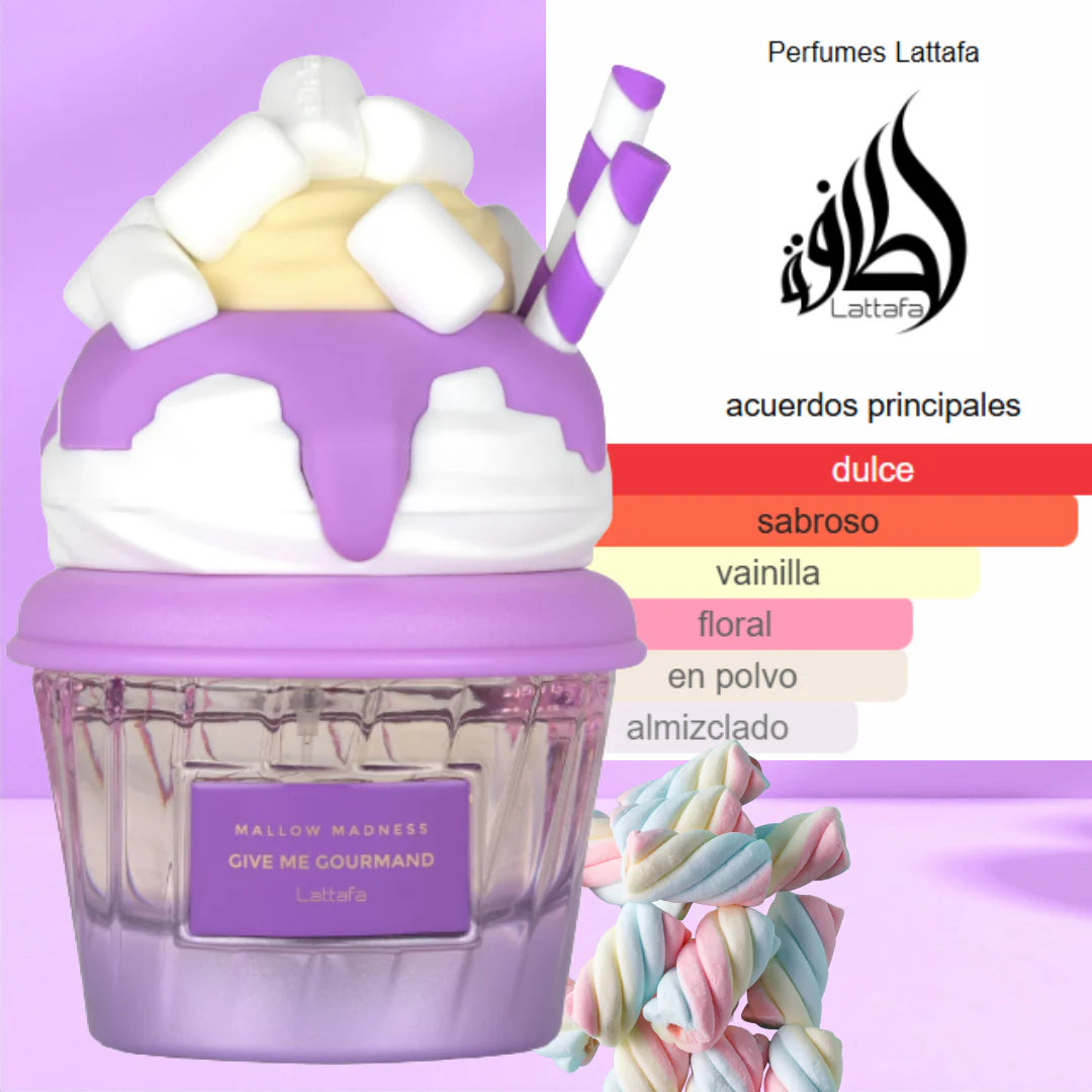 Lattafa Give Me Gourmand Mallow Madness – Eau de Parfum 100 ml - Unisex