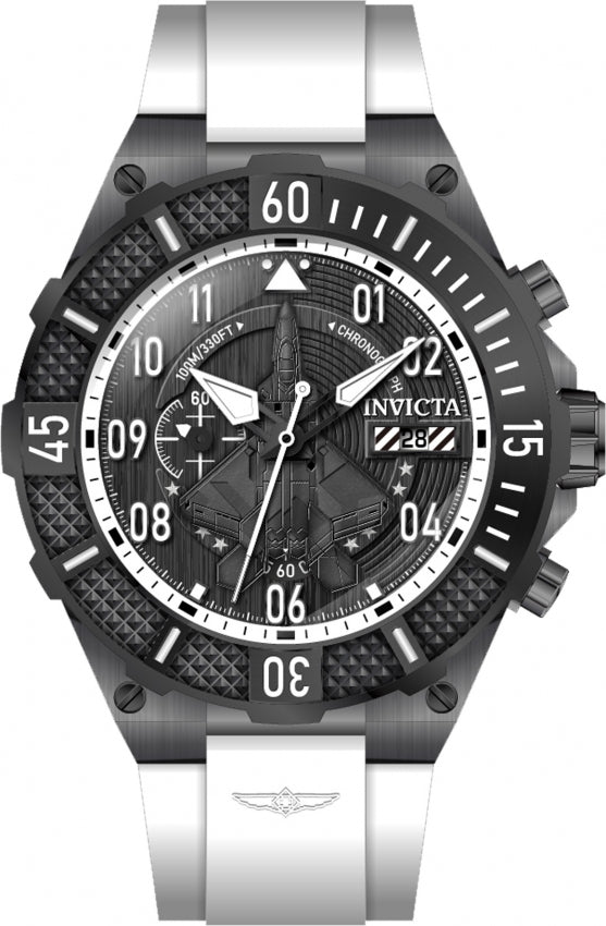 Reloj Invicta Aviator Ascend para hombre - 50 mm, blanco (39900)