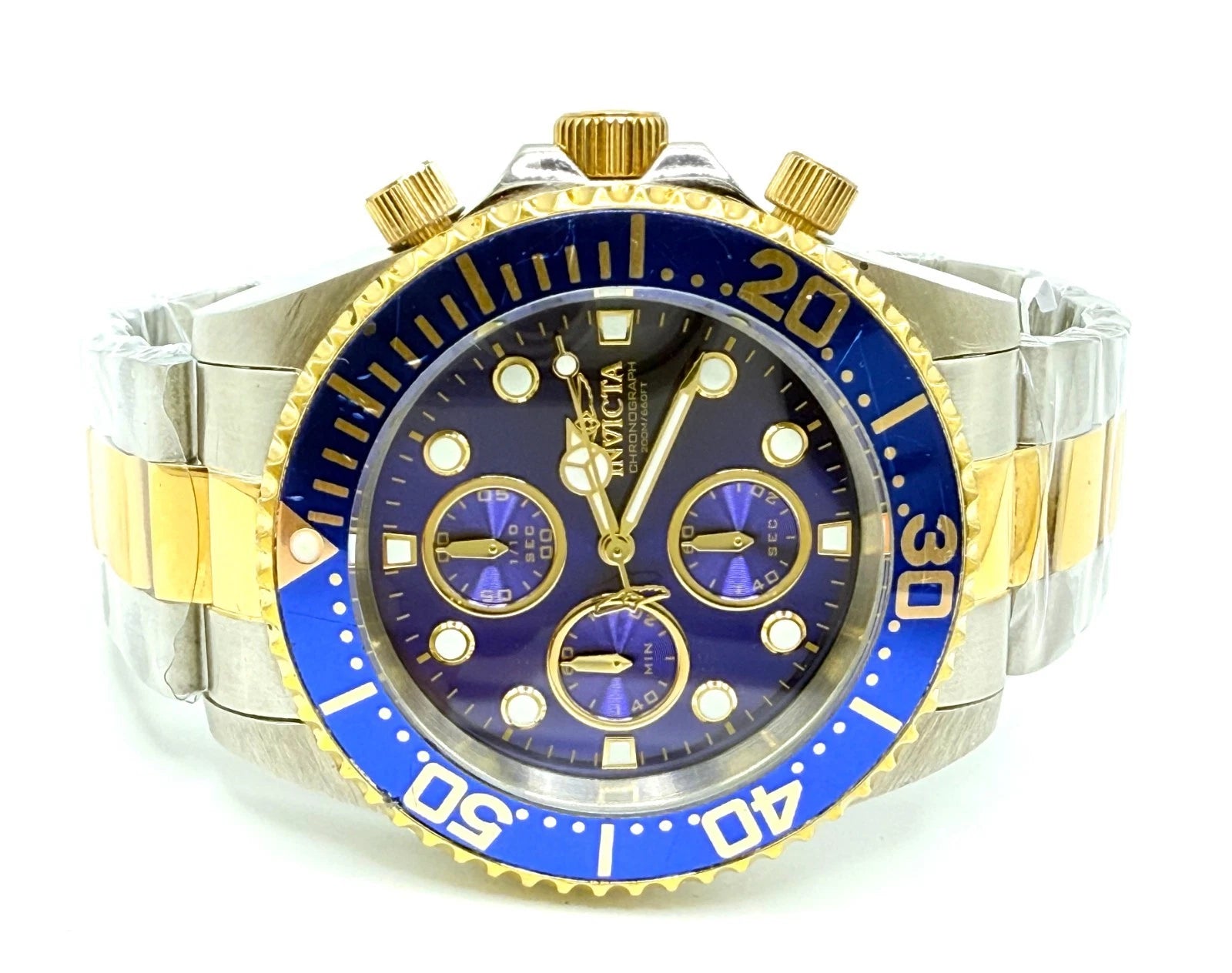Reloj Invicta Pro Diver para hombre - 44 mm, Bicolor. Azul (1773)
