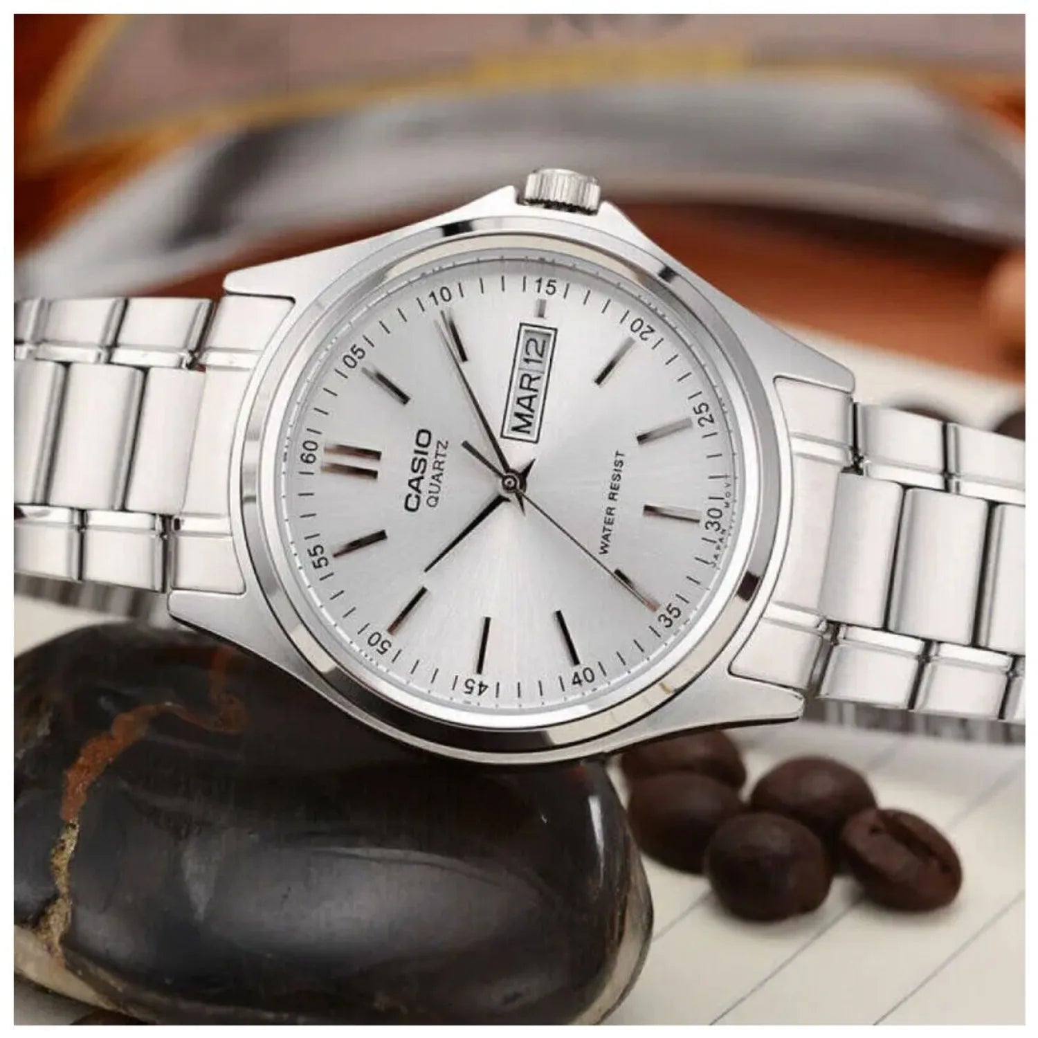Reloj Casio Ref MTP-1239D-7A Plateado