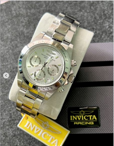 Reloj Invicta Speedway para hombre - 40 mm,Plateado (14391)